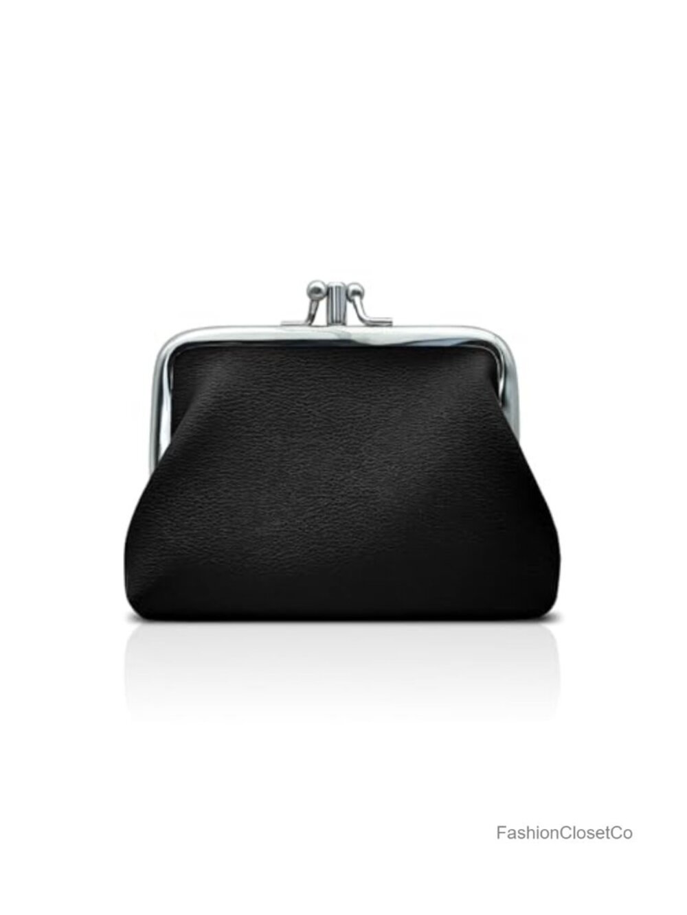 PU Leather Mini Coin Purse with Kiss Lock